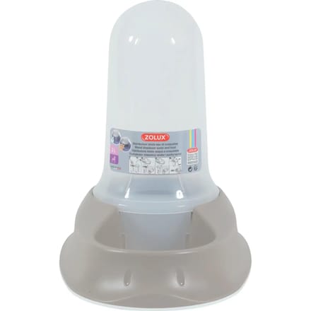 Stefanplast Chic voer- en waterdispenser, zand, 2 l