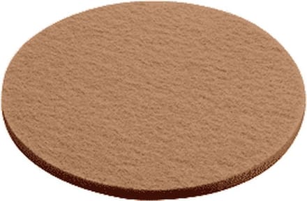 Daff - Onderzetter - Rond - 10 cm - Toffee bruin