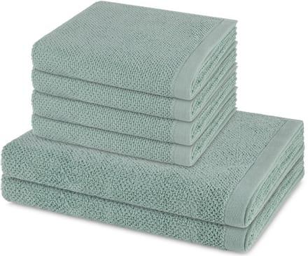 Möve Sonstiges 4 X handdoek 2 X douchehanddoek - in set 6 pack Bliss