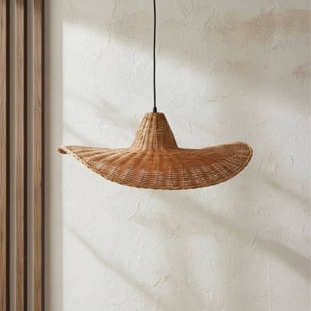 Rotan hanglamp Fela -Ø60cm- rotan hanglamp - 4Shine