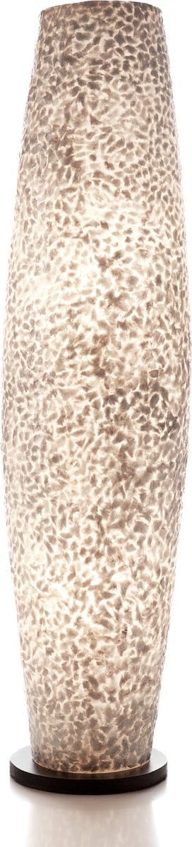 Staande lamp Design Handgemaakte tafellamp woonkamer slaapkamer Cone  white capiz parelmoer schelp 100 cm