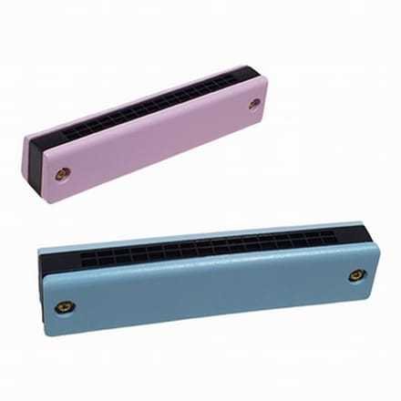Roze mondharmonica voor kinderen