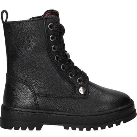 IK-KE Veterboots - Meisjes - Zwart - Maat:32