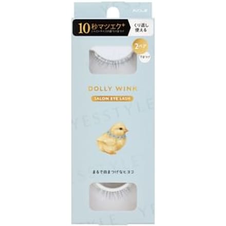 Koji - Dolly Wink Salon Eye Lash 20 Natural Eyelashes Chick - 2 pairs