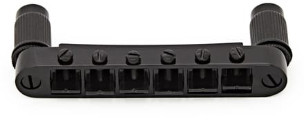 Guitarworks Tune-O-Matic Brug, Zwart