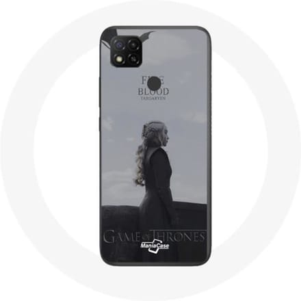 Coque pour Xiaomi Redmi 9C Game of Thrones Saison 8 Daenerys Targaryen feu et sang Le Trône de Fer L