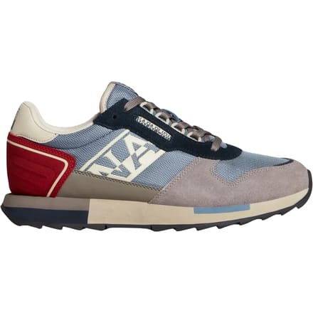 Polyester Sneaker Met Contrasterende Details En Logoprint