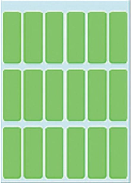 Etiket herma 3655 12x34mm groen 90st | 10 stuks