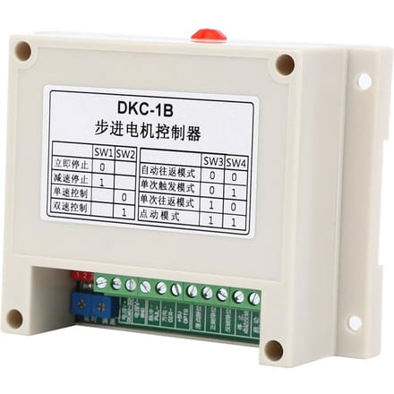 DKC1B Plastic Snelheidsregeling Meervoudige Bescherming Enkelassige Pulstrein Generator Stappenmotor