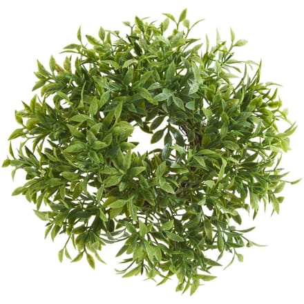 Groene bladerenkrans, Ø 21 cm
