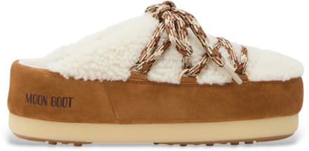 Moon Boot Evx Shearling bruine klompen