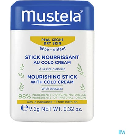 Mustela Nourishing Stick With Cold Cream - 9,2 g