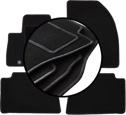 Complete set veloursmatten voor: Ford Kuga MK1 SUV (2008-2011)