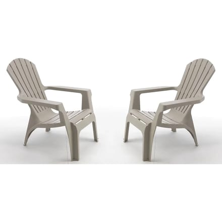 Set van 2 fauteuils Wilsa Garden Adirondack