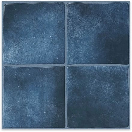 24Supply Plaktegels - 10 Stuks - Glans - Azure Blauw - 30x30cm