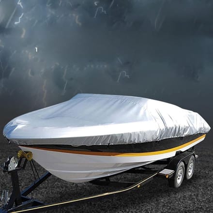 Waterdichte Bootbedekking, Scheurvast Bootdoek met Winddichte Riemen voor V-Sleeve, Visboot en Ski-Boot