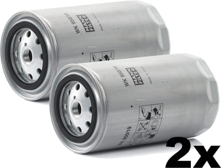 2 Stuks - Mann Filter WK95019 Brandstof Filter