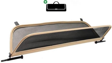 Windscherm Mercedes E A207 | 2010-2017 | incl. luxe opbergtas | Beige