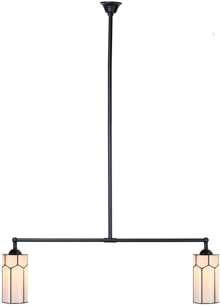 Tiffany T-lamp 2 lichts Gatsby - Art Deco Trade
