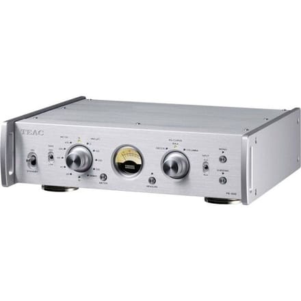 TEAC PE-505 Phono Voorversterker, Zilver