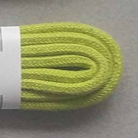 2.5 x 90 cm Dunne ronde veter Lime groen 8820