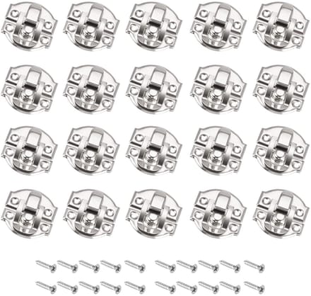Dailygoods - Toggle Catch Lock 20 Stuks voor Kasten en Dozen