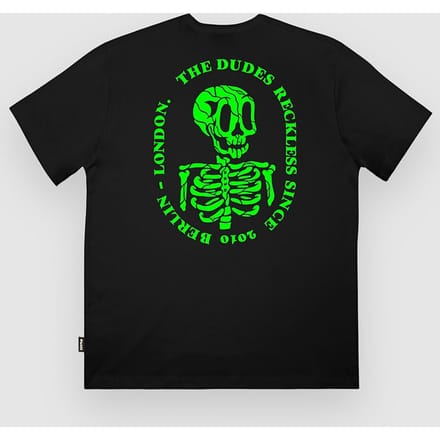 The Dudes Reckless Neon Classic Premium T-Shirt zwart