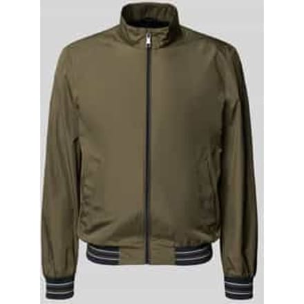 Blouson met opstaande kraag en ritssluiting