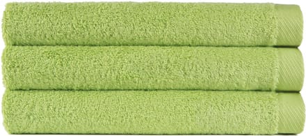 12 monddoekjes 30x30 cm uni alpha groen col 2612