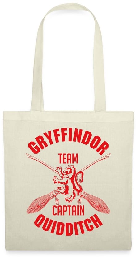 Harry Potter Gryffindor Quidditch Tas Van Stof Schoudertas