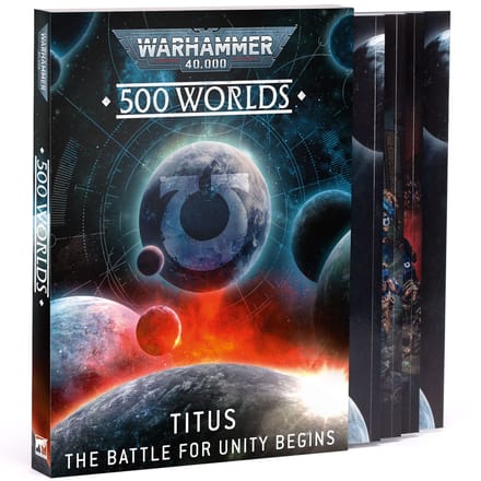 Boek Codex Warhammer - 500 Worlds - Titus Battle For Unity Begins - 40-73