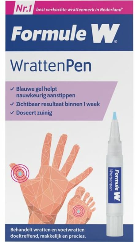 Formule W Wrattenpen TCA-Active Gel - 6 x 1,5 ml - Voordeelverpakking