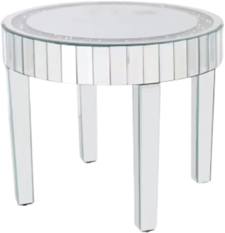 Ronde salontafel Crystal -Woonkamer - Krista l- Bijzettafel - Side table