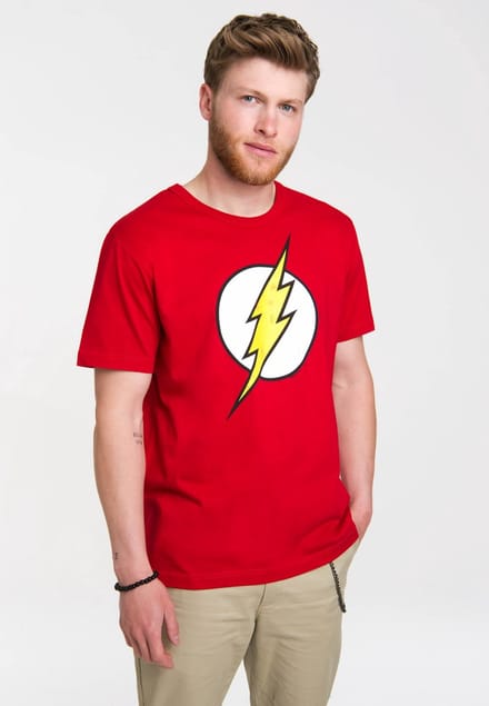 Logoshirt T-Shirt Der Rote Blitz Logo - DC - Flash