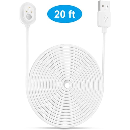Cordon d'alimentation pour câble de changement magnétique Arlo Ultra 4K UHD étanche 6M blanc