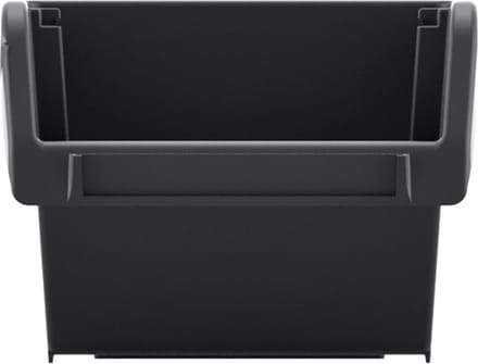 Kistenberg Stapelbak maat 3 - 195x120x90 mm - zwart