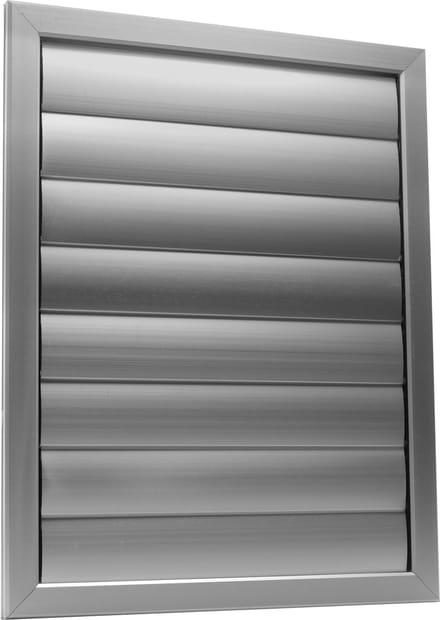 ALU lamellenrooster 355x455mm F1 aluminium