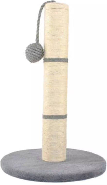 Purlov Kattenkrabpaal 45 cm Grijs - Stijlvol en Praktisch