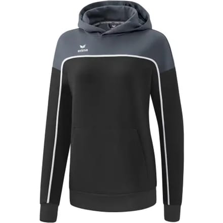Erima Change Sweatshirt Met Capuchon Dames - Wit / Slate Grey / Zwart | Maat: 44