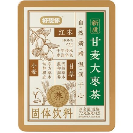 Haoxiangni 72 g zoete tarwe- en jujubethee