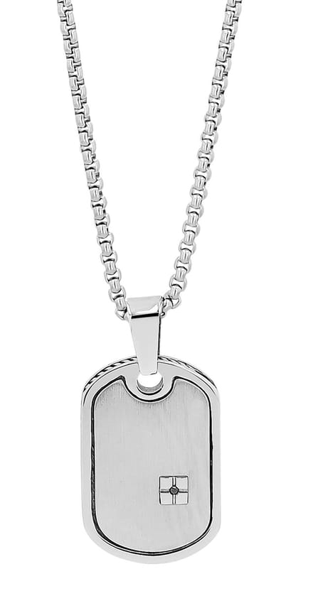 AKZENT Akzent herenketting met hanger waterbestendig