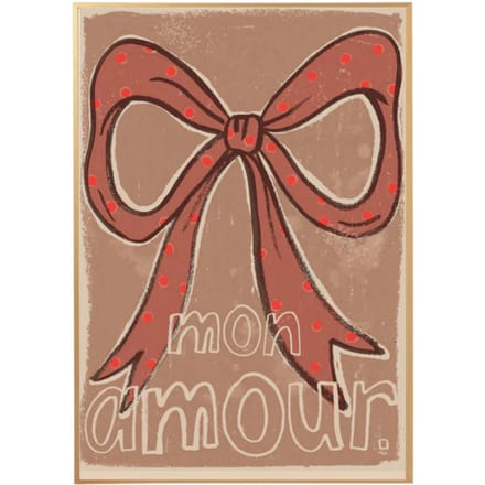 Studio loco poster bow 50 x 70 cm