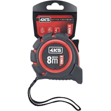 4K5 Tools RMX 8 RollMeter 8m 606.100-8 Rolmaat 8 m