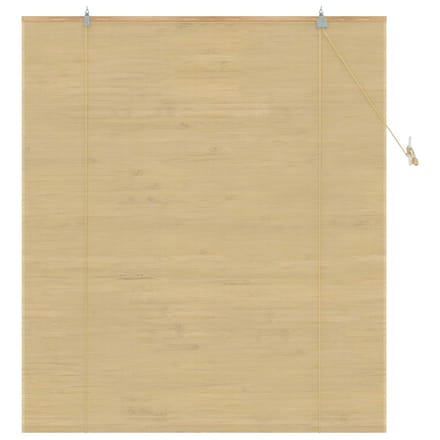 vidaXL - Rolgordijn - Naturel - 140 - x - 160 - cm - Bamboe