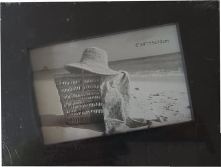 Fotolijst Zwart 10x15cm - Beach