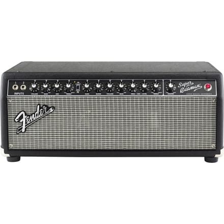Fender Super basman Head zwart - Bass top