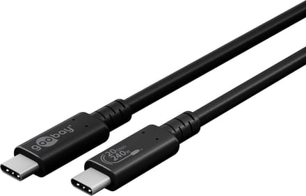 USB4 adapter C naar C kabel 20Gb/s 240W 2m