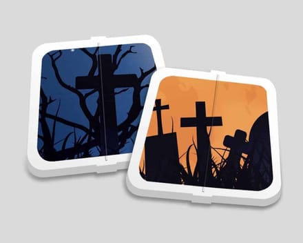 Breekmunten | Spooky Graveyard | 240 Stuks