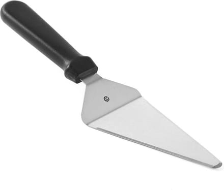 HENDI Gebakschep met meszijden – 300x75 mm – zwarte polypropyleen greep – vaatwasserbestendig