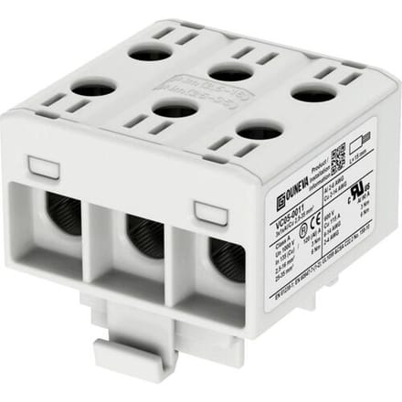 Ouneva Group VC05-0011 Verdeelblok Schroeven Grijs 1 stuk(s)